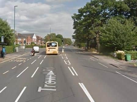 A609 Ilkeston Rd-Wollaton Rd-Russell Drive-Trowell Rd, Nottingham