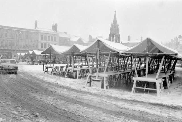Mansfield Market place.