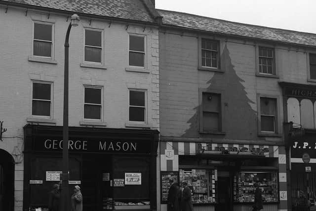 1963, Linneys, George Mason and JP Higham shops on Westgate.
