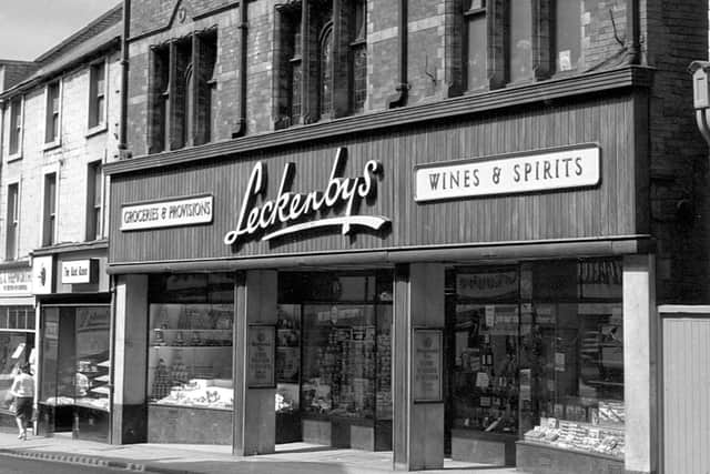 Leckenbys on Leeming Street, which later became Wigfalls.