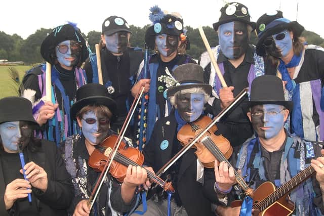 2003: This smiley bunch entertained the crowds at the Mansfield Folk Festival. Did you go to this event?