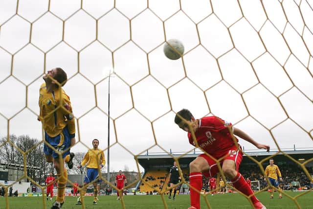 A Saturday lunchtime BBC audience saw Mansfield fail to halt Premier League Middlesbrough in a 2-0 FA Cup fourth round loss. Trailing 1-0, Stags fought all the way until Buxton put through his own net at the death (pictured).