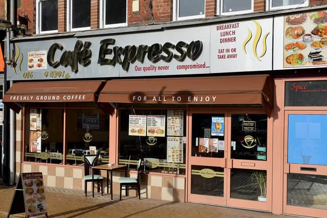 01. Cafe Expresso, Market Place, Sutton.