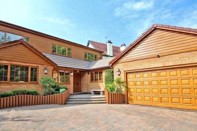 This executive detached family home has four bedrooms, a gym, luxury bathroom with sauna and family/games room/bar. Full details here: https://www.rightmove.co.uk/property-for-sale/property-74413373.html
