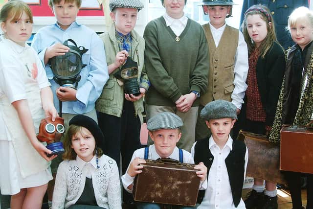 2001: Pupils from Cuckney School get into character for a history lesson. Did you take part? If so, are you on this picture?