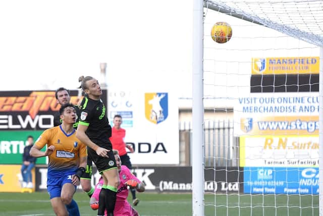Mansfield Town v Forest Green Rovers.