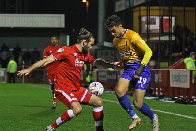 Crawley Town v Mansfield