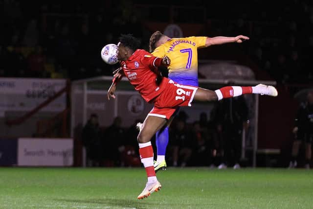 Crawley Town v Mansfield Town