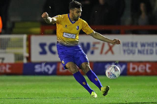 Crawley Town v Mansfield Town
