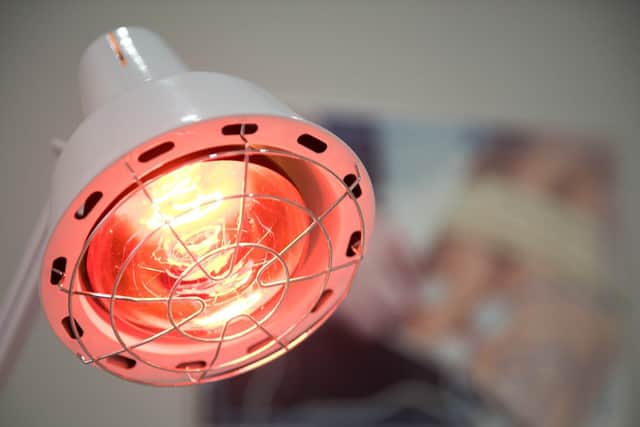 Closely targeting a heat lamp or two at particularly worn areas of lawn could give your patch the boost it needs
