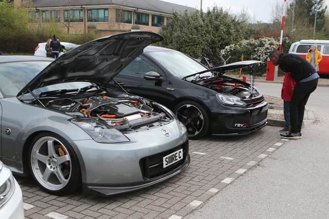 Car enthusiasts show off their prized vehicles