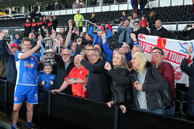 Our images from Alfreton Town's Derbyshire Senior Cup win.