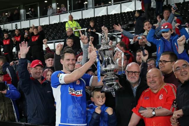 Our images from Alfreton Town's Derbyshire Senior Cup win.