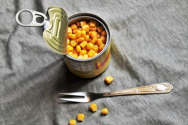 Any food container that contains metal will be subject to rust, causing holes and making the food spoil.