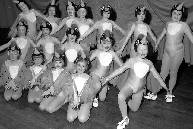 1989: A fantastic bygone snap featuring pupils from the Lorraine School of Dancing in Mansfield dressed as birds. Did you go to this dance school?