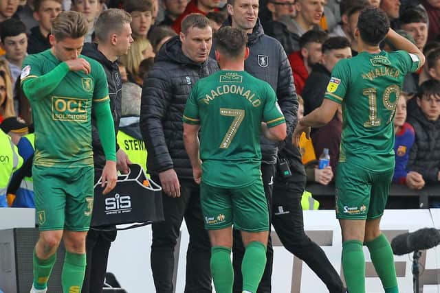 David Flitcroft talks tactics