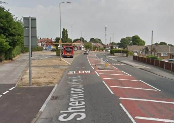 B6030 Sherwood Hall Rd/Clipstone Rd, Mansfield