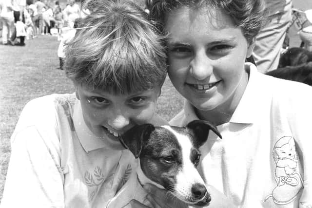 1989: This cute trio pose for this lovely snap at the Mansfield Carnival. Did you go to this event?