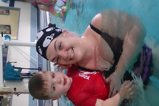 Max with mum Aimee