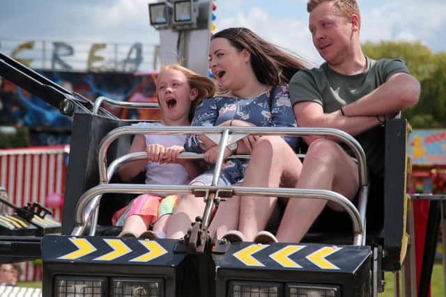 Guests enjoy the swizzler.