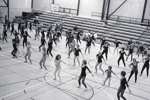 1981: This great nostalgic shot is from the Swing into Shape rally held at Mansfields Leisure Centre. Did you take part in this?