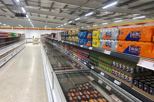 The new store covers 594 square meters, and has created 12 jobs