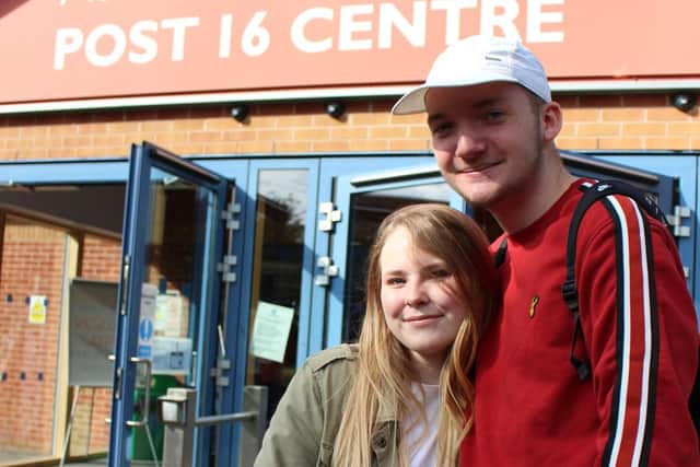 Alisha Pearce and Jacob Pollard.