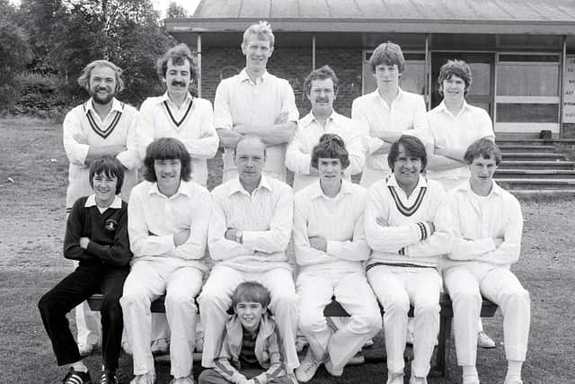 1981: A fabulous bygone shot featuring Mansfield Colliery Cricket Club. Did you play for this team?