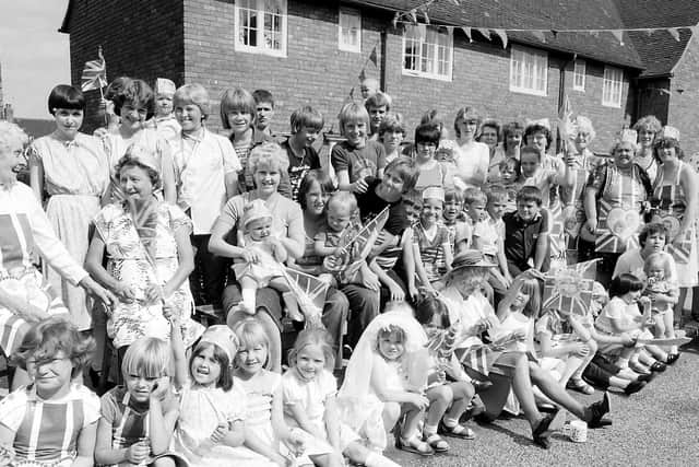 1981: Residents of Third Avenue in Clipstone celebrate the royal wedding of Diana and Prince Charles. Are you on this picture?