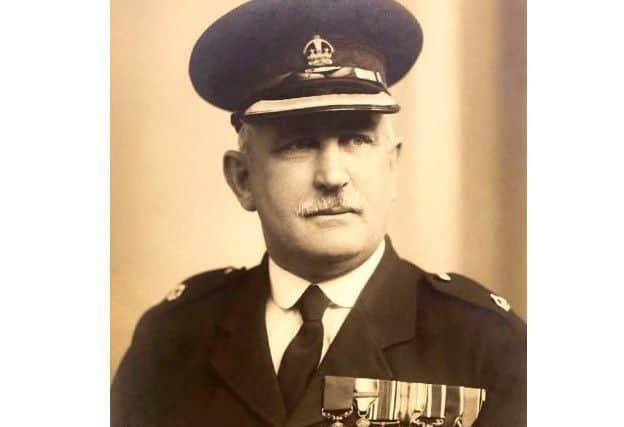 The tin belonged to WWI hero Richard Bullimore.