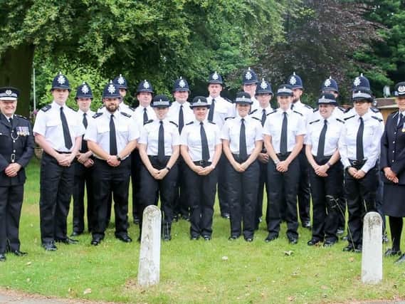Cohort C welcomed into policing family