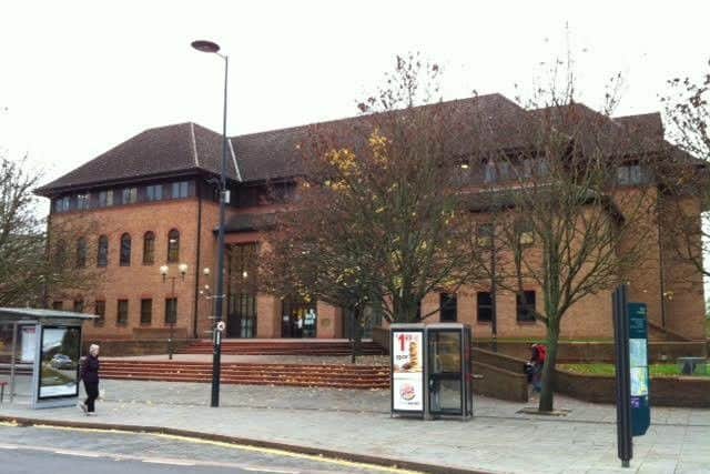 Pictured is Derby Crown Court.