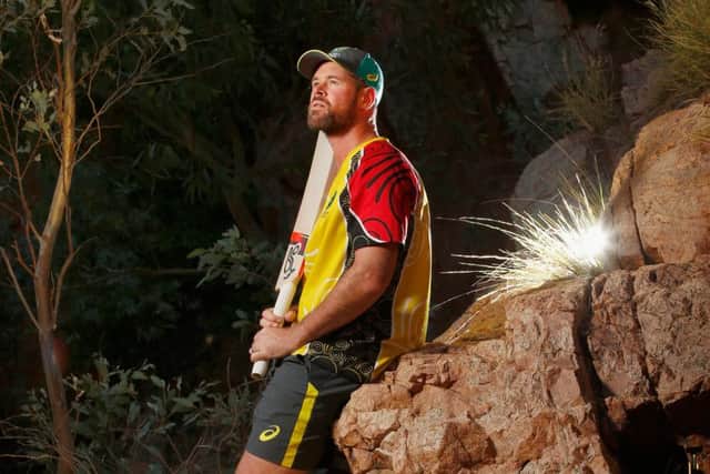 during the 2018 Cricket Australia Indigenous Championships on February 8, 2018 in Alice Springs, Australia.