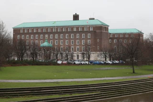 IN PICTURE: County Hall, West Bridgford.
PHOTOGRAPHER: MARK FEAR
STORY: Stock pictures of County Hall taken 5th January 2018