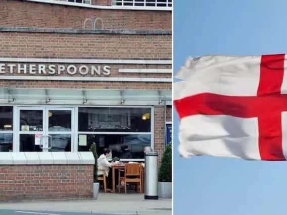 Wetherspoons has not banned England flags but has issued guidance to staff