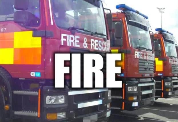 The smoke alarm woke the occupants up