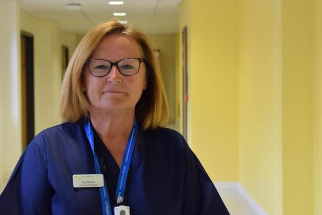 Sue, duty nurse manager for the urgent emergency care team, has been given the NHS 70 Lifetime Achievement Award.