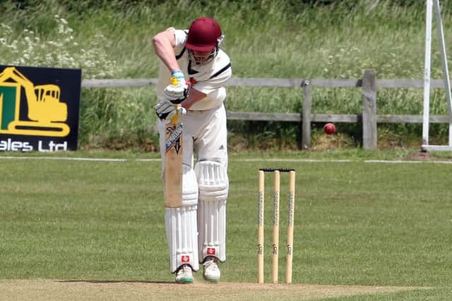 NPL Cuckney v Clifton cricket
Saturday 6th June 2015
Cuckney's James Hawley
Pic by Dan Westwell