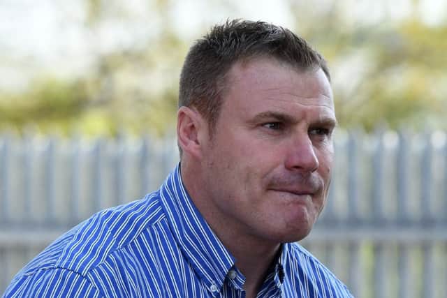 Picture Andrew Roe/AHPIX LTD, Football, EFL Sky Bet League Two, Mansfield Town v Crawley Town, One Call Stadium, 05/05/18, K.O 3pm
Mansfield's manager David Flitcroft
Andrew Roe>>>>>>>07826527594
