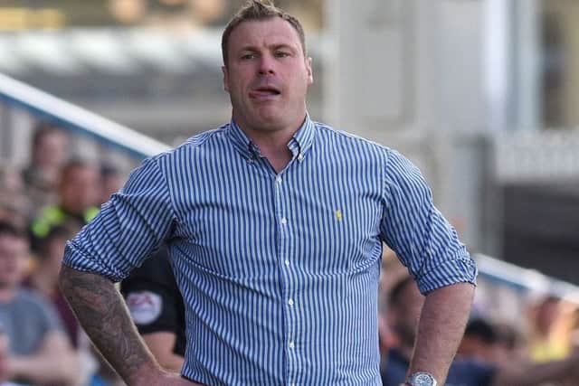Picture Andrew Roe/AHPIX LTD, Football, EFL Sky Bet League Two, Mansfield Town v Crawley Town, One Call Stadium, 05/05/18, K.O 3pm
Mansfield's manager David Flitcroft
Andrew Roe>>>>>>>07826527594