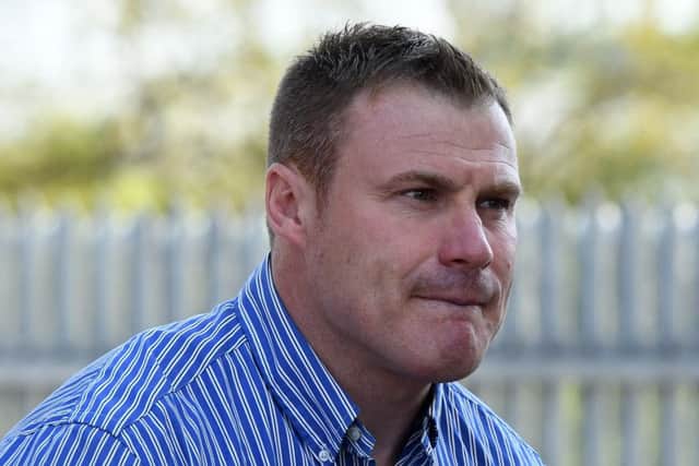 Picture Andrew Roe/AHPIX LTD, Football, EFL Sky Bet League Two, Mansfield Town v Crawley Town, One Call Stadium, 05/05/18, K.O 3pmMansfield's manager David FlitcroftAndrew Roe>>>>>>>07826527594