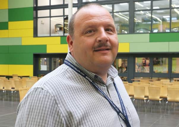 Geoff Vincent, specialist support team manager at West Nottinghamshire
College