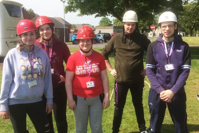Members of the successful North Nottinghamshire College team