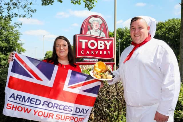 Toby Carvery Armed forces photography 2018. Picture by Shaun Fellows / Shine Pix