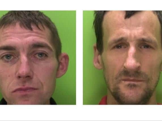 Lee Goody, 31, of Wainwright Avenue, Mansfield, and Dean Graves, 44, of Chesterfield Road North, Mansfield