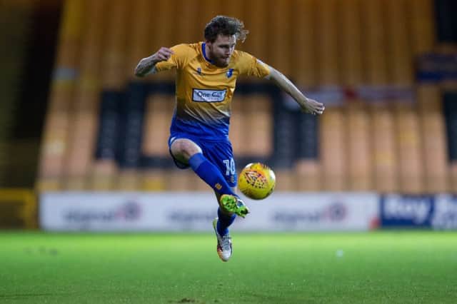 Fee wanted for Paul Anderson at Mansfield Town - Pic By James Williamson