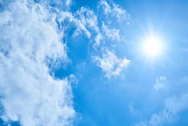 A hot, dry weekend is being forecast for Mansfield