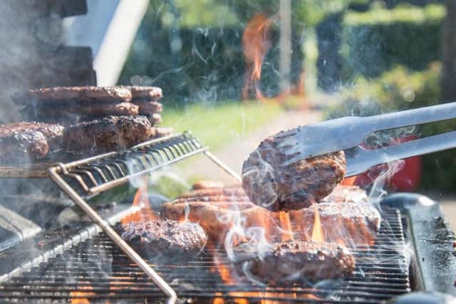 Free sizzling barbecue