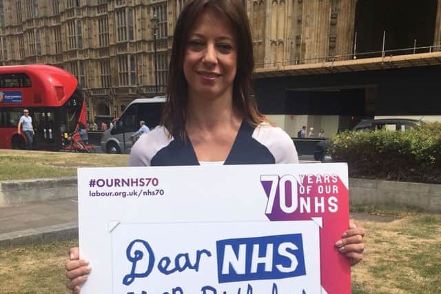 Gloria De Piero wishes the NHS a happy 70th birthday
