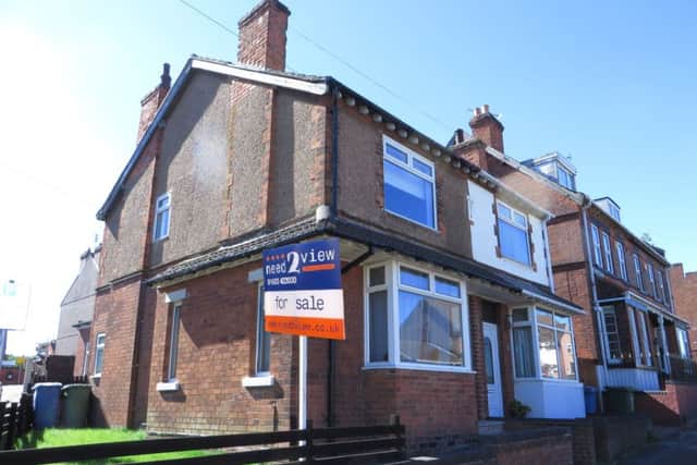 This semi-detached house in Mansfield is on the market for Â£105,000